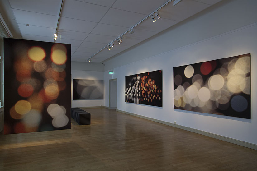 'Out of pixels' Nordic Textile Award 2017 exhibition view from Abecita artmuseum in Boraas Sweden